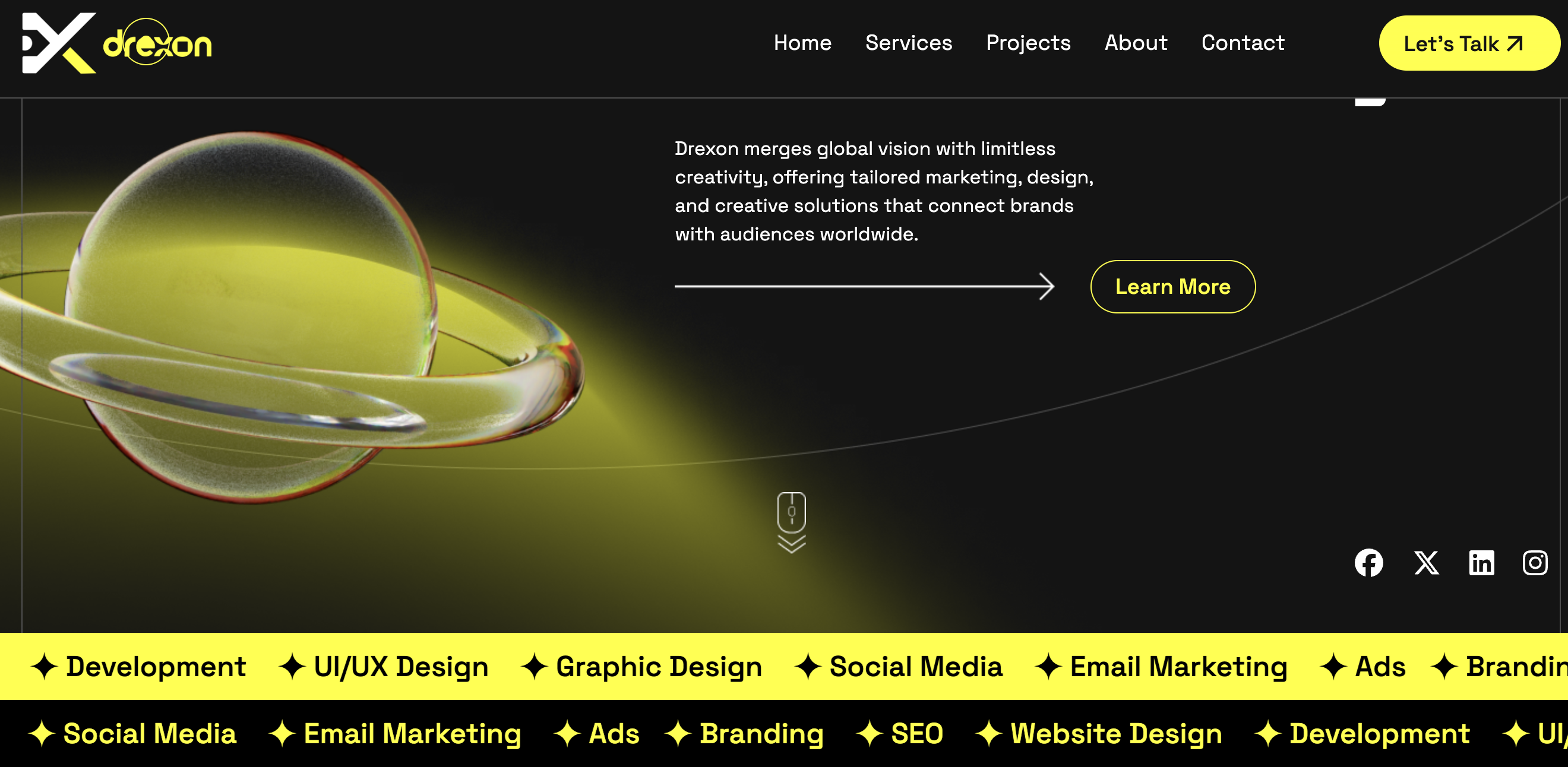Professional Link website preview image
